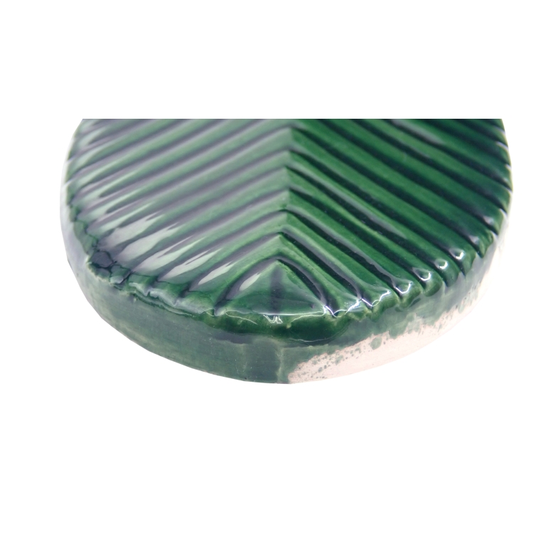 PLURIFY - 3X8 FEATHER, GREEN, GLOSSY